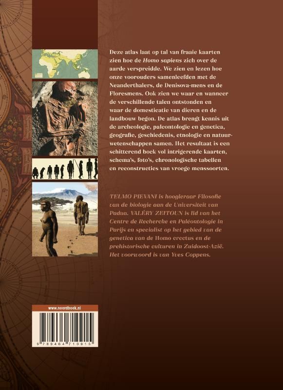Telmo Pievani; Atlas van de Homo Sapiens