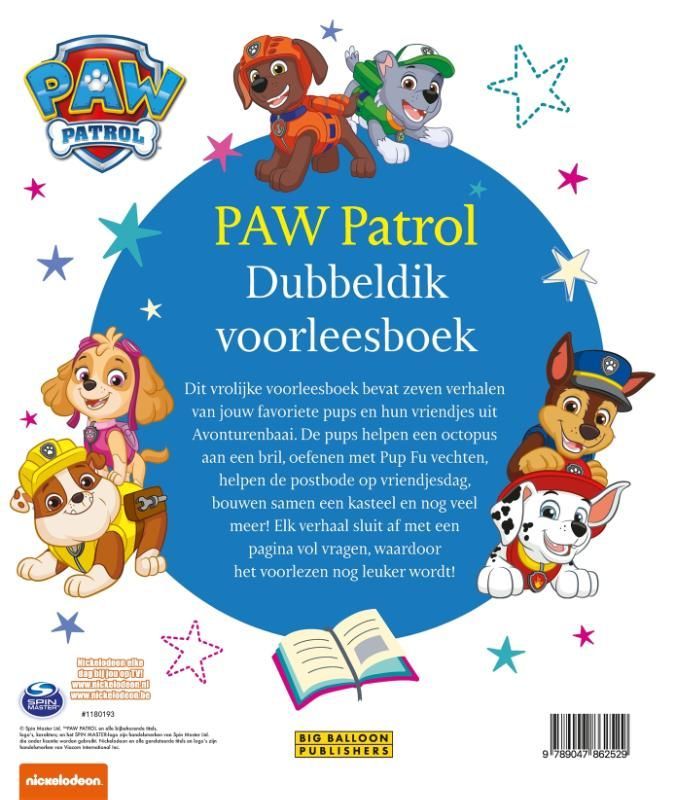 PAW Patrol/ Diversen; Dubbeldik voorleesboek