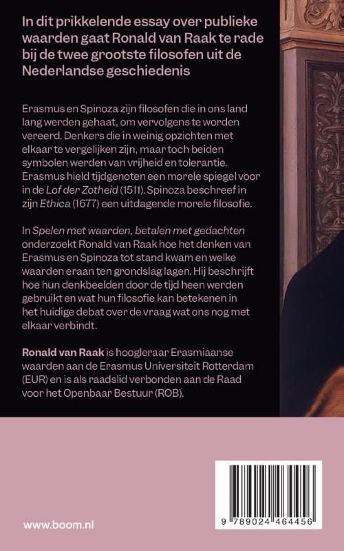 Ronald van Raak; Spelen met waarden, betalen met gedachten