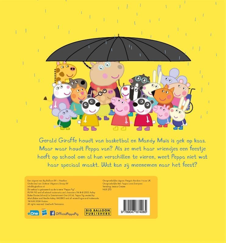 Neville Astley; Peppa houdt van iedereen