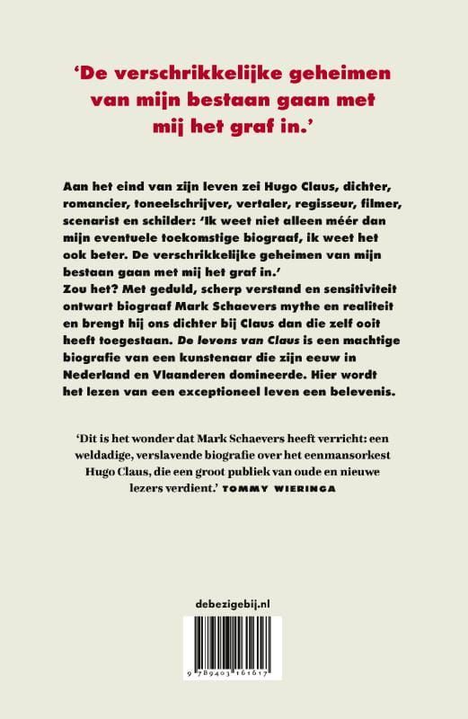 Mark Schaevers; De levens van Claus