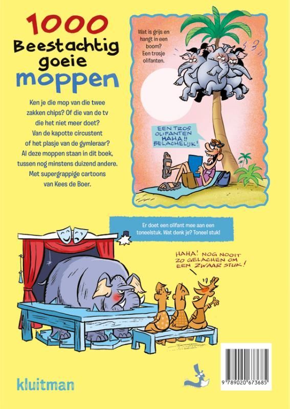 Kees de Boer; 1000 Beestachtig goeie moppen