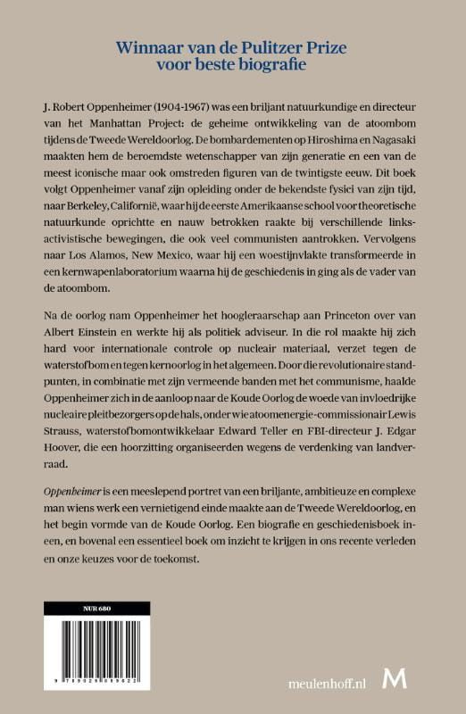 Kai Bird; Oppenheimer