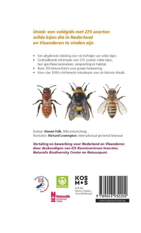 Richard lewington; Bijen - Veldgids voor Nederland en Vlaanderen