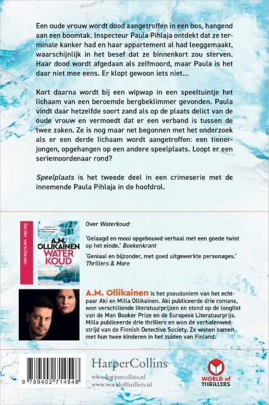 A.M. Ollikainen; Speelplaats