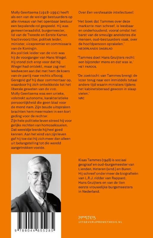 Klaas Tammes; Verlicht liberaal in driedelig grijs