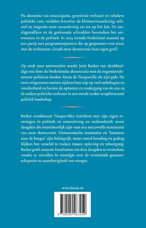 Joris Backer; Over de democratie in Nederland