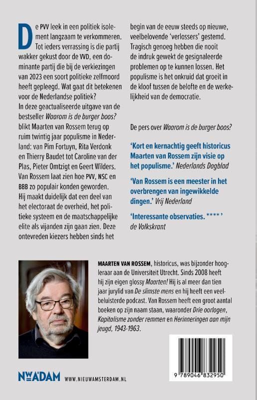 Maarten van Rossem; Maarten van Rossem over populisme en onze democratie