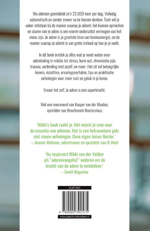 Nikki van der Velden; Jouw adem, jouw medicijn
