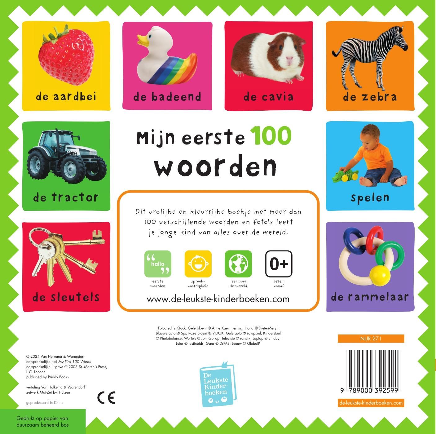 Roger Priddy; Mijn eerste 100 woorden