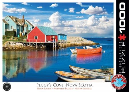 Eurographics; Peggy's Cove Nova Scotia (1000) (Toptitel)