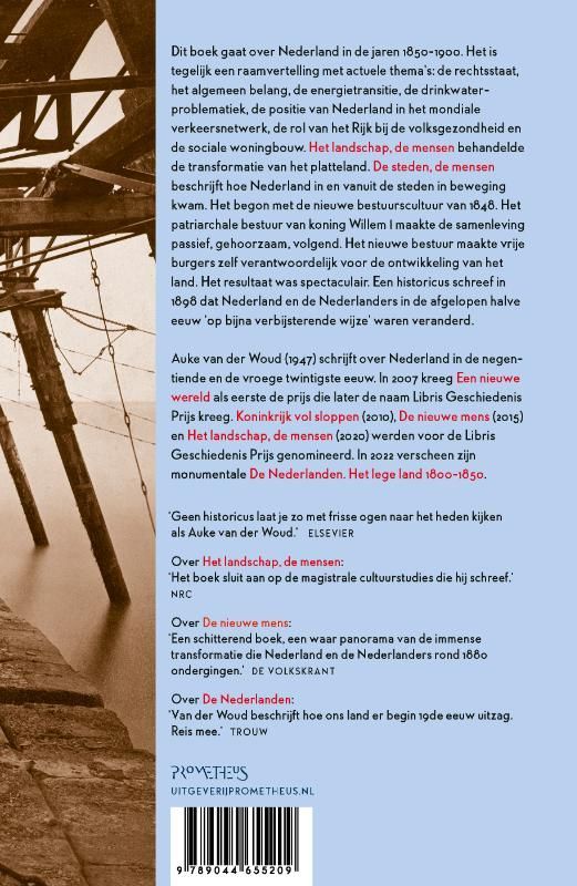 Auke van der Woud; De steden, de mensen