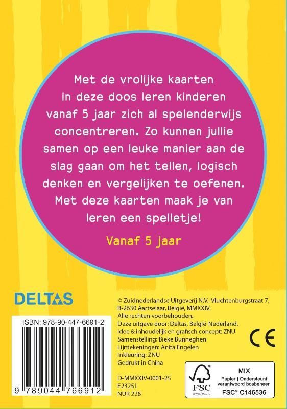 Speel- en leerkaarten - Reuzeleuke concentratiespelletjes / Vanaf 5 jaar