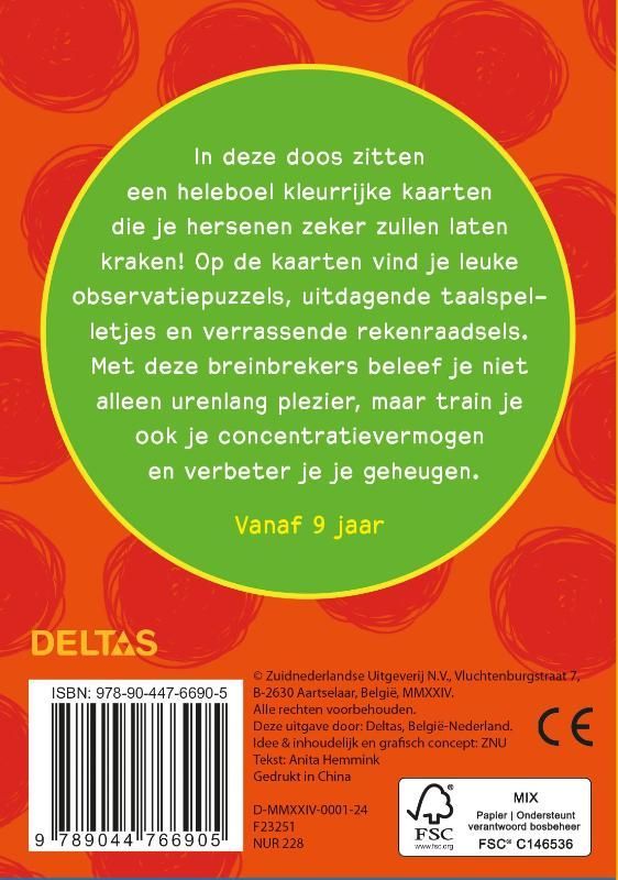 Speel- en leerkaarten - Supercoole breinbrekers