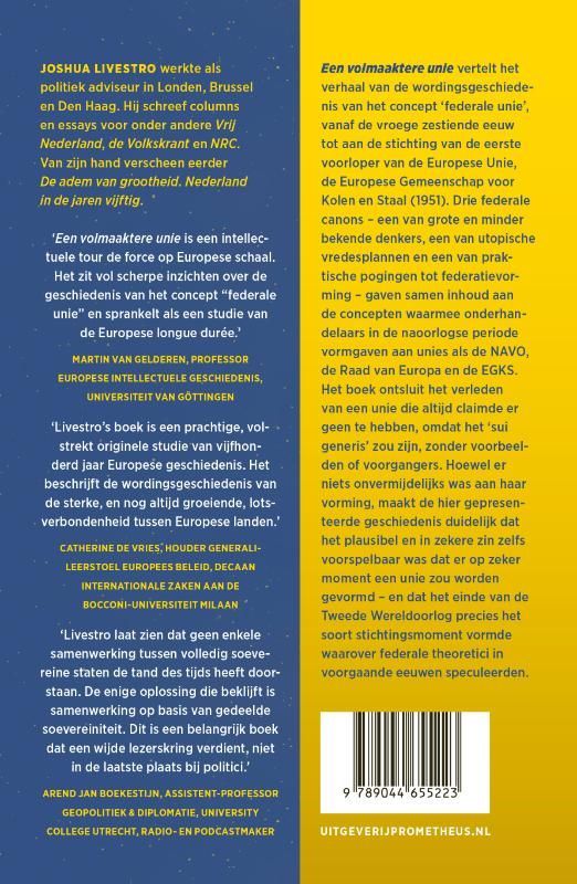 Joshua Livestro; Een volmaaktere unie