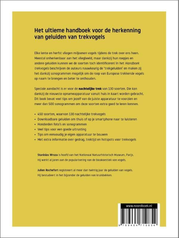 Stanislas Wroza; Handboek trekvogels