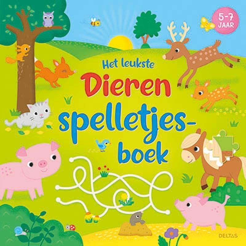ZNU; Het leukste dieren spelletjesboek - 5-7 jaar