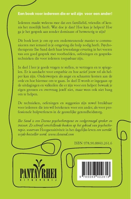 Ilse Sand; De kunst van een goed gesprek