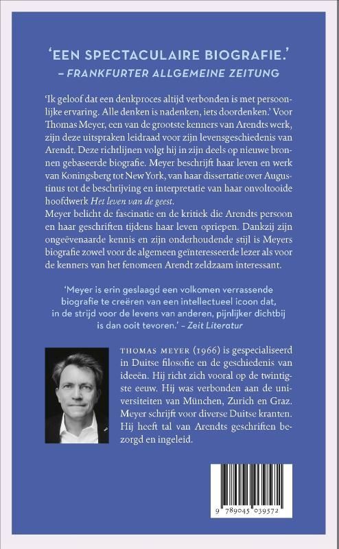 Thomas Meyer ; Hannah Arendt