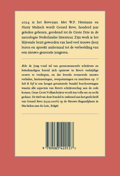 Æde je Jong; U heb ik lief