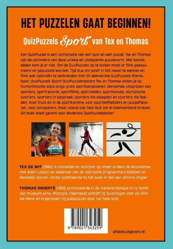Tex de Wit; QuizPuzzels Sport