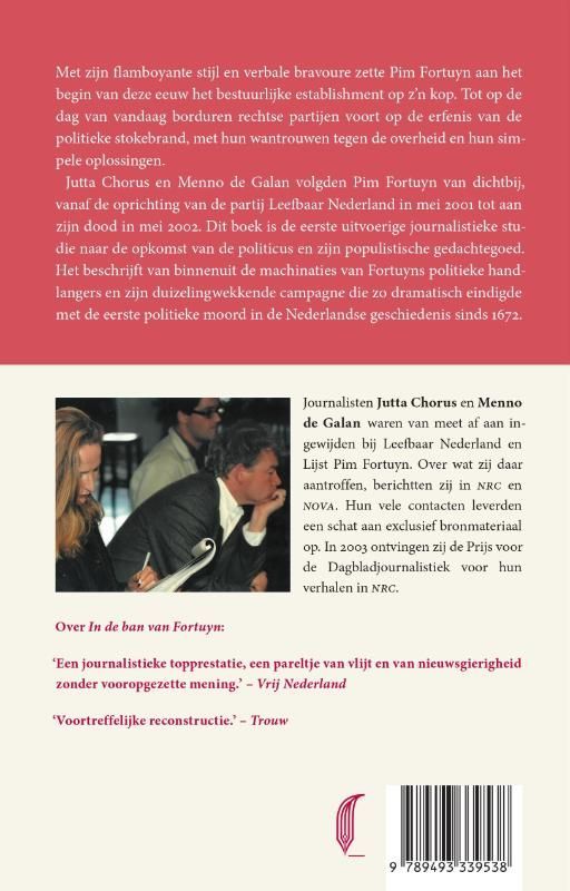 Jutta Chorus; In de ban van Fortuyn
