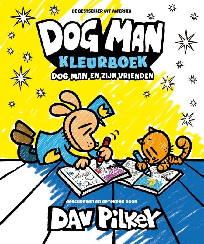 Dav Pilkey; Dog Man kleurboek