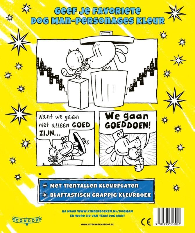 Dav Pilkey; Dog Man kleurboek