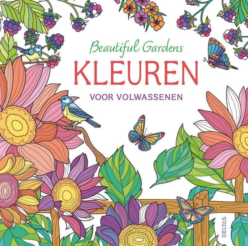 ZNU; Beautiful Gardens - Kleuren voor volwassenen