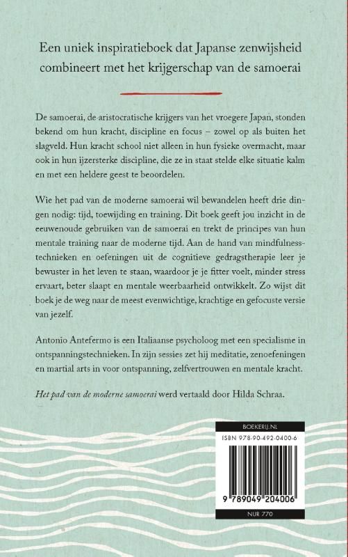 Antonio Antefermo; Het pad van de moderne Samoerai