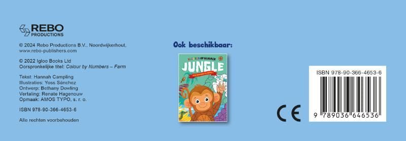 Hannah Campling; Boerderij - kleuren op nummer