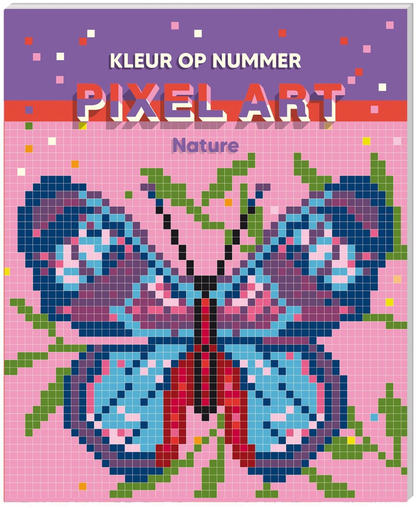 Interstat; Kleuren op nummer - Pixel art - Nature