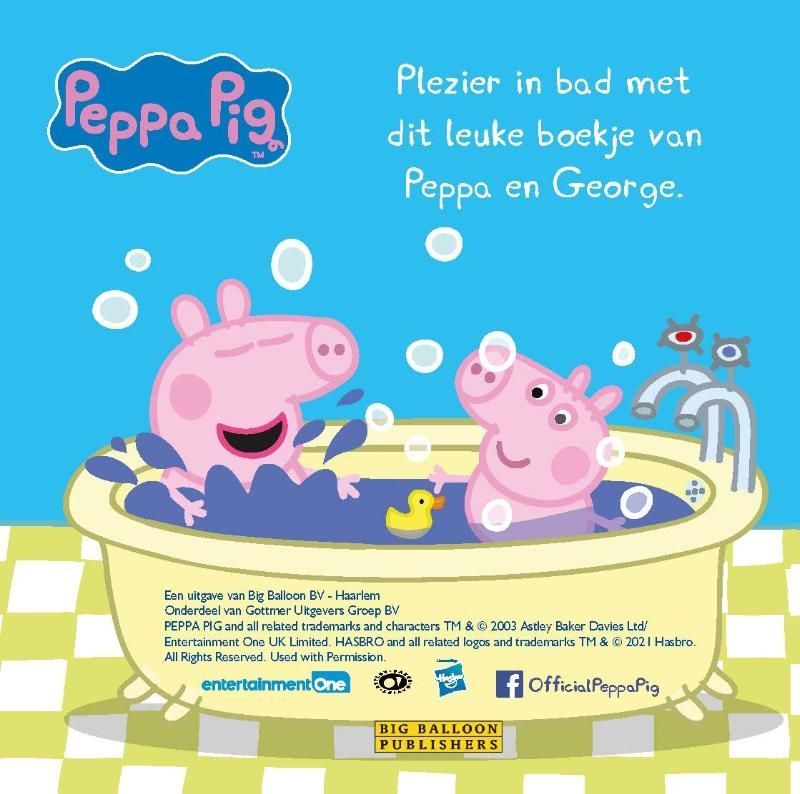 Neville Astley; In bad met Peppa!