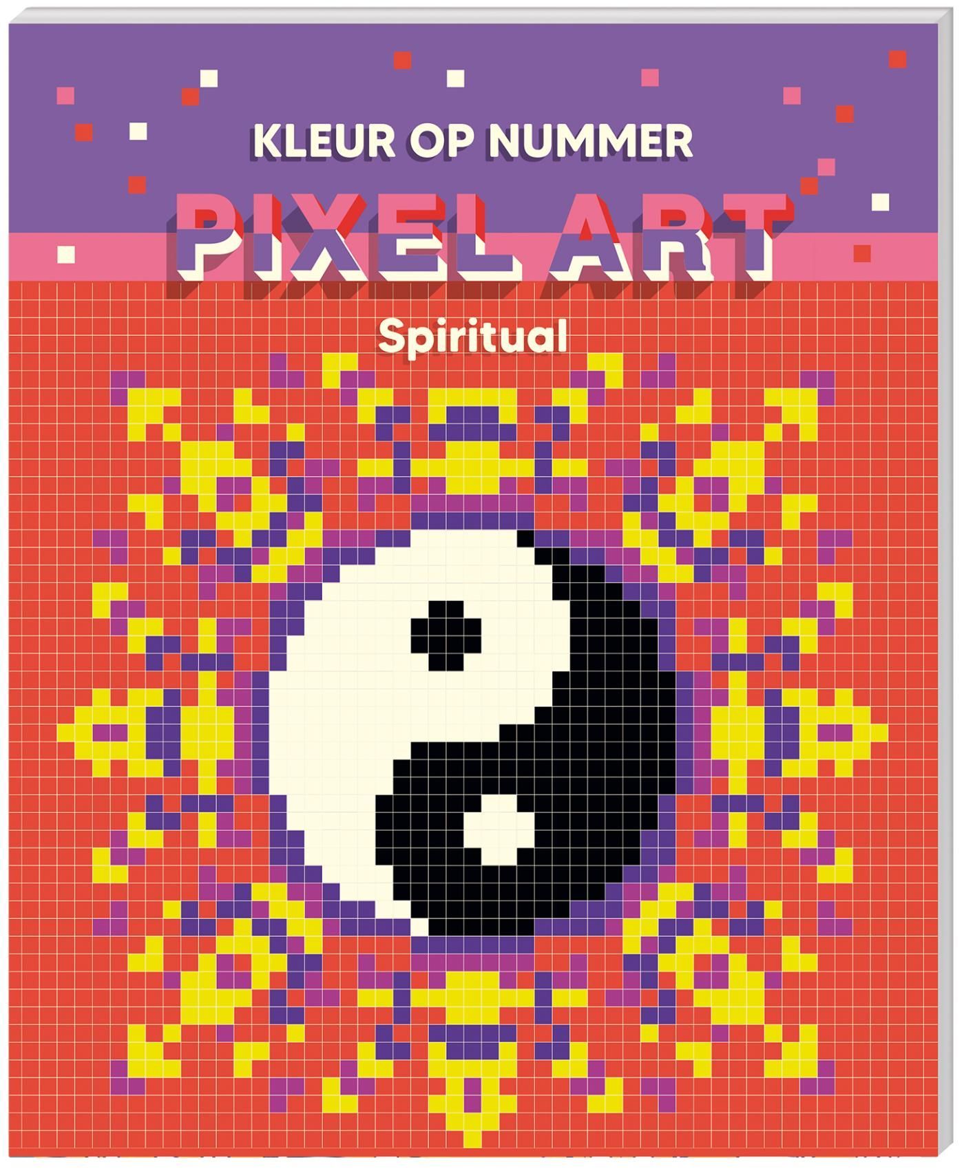 Interstat; Kleuren op nummer - Pixel art - Spiritual