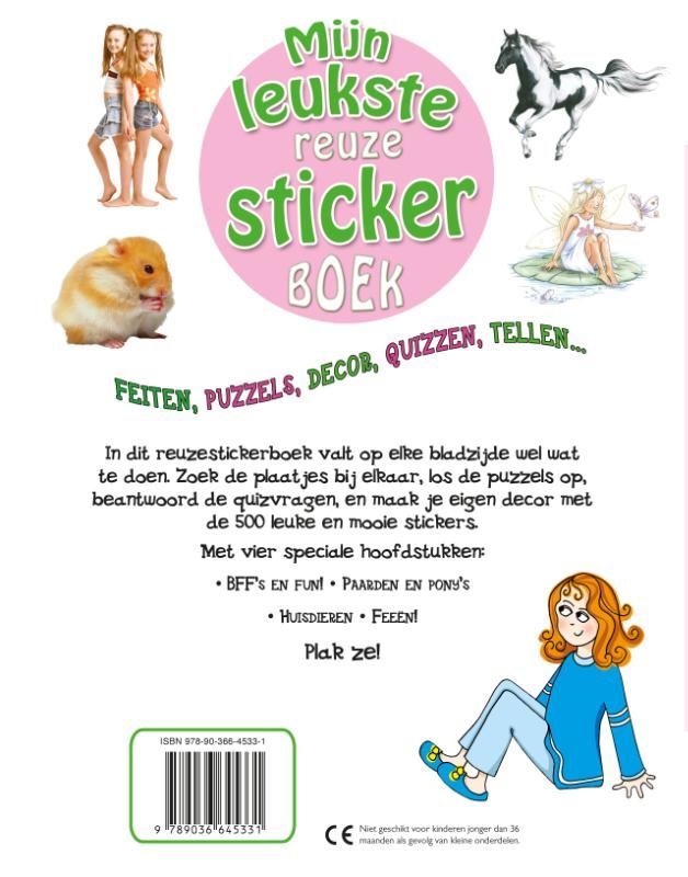 Rebo International B.V.; Mijn leukste reuzestickerboek - Reuzestickerboeken