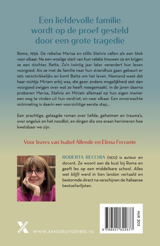 Roberta Recchia; Alles wat blijft