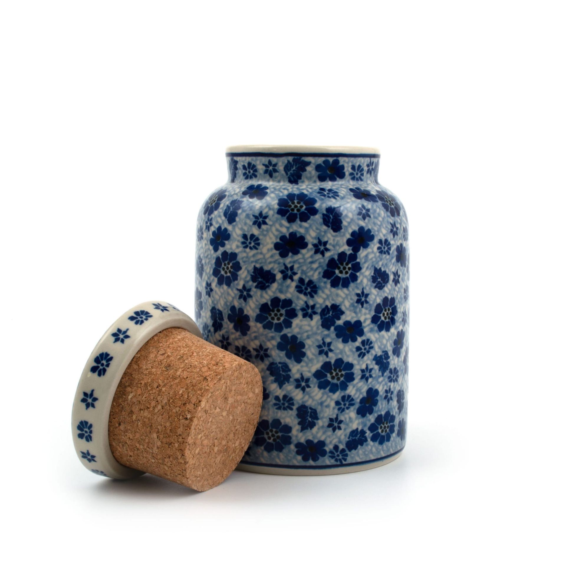 Bunzlau Castle Voorraadpot met kurkdeksel Dragonfly