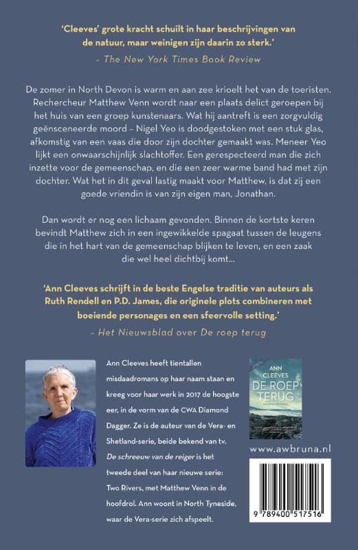 Ann Cleeves; De schreeuw van de reiger