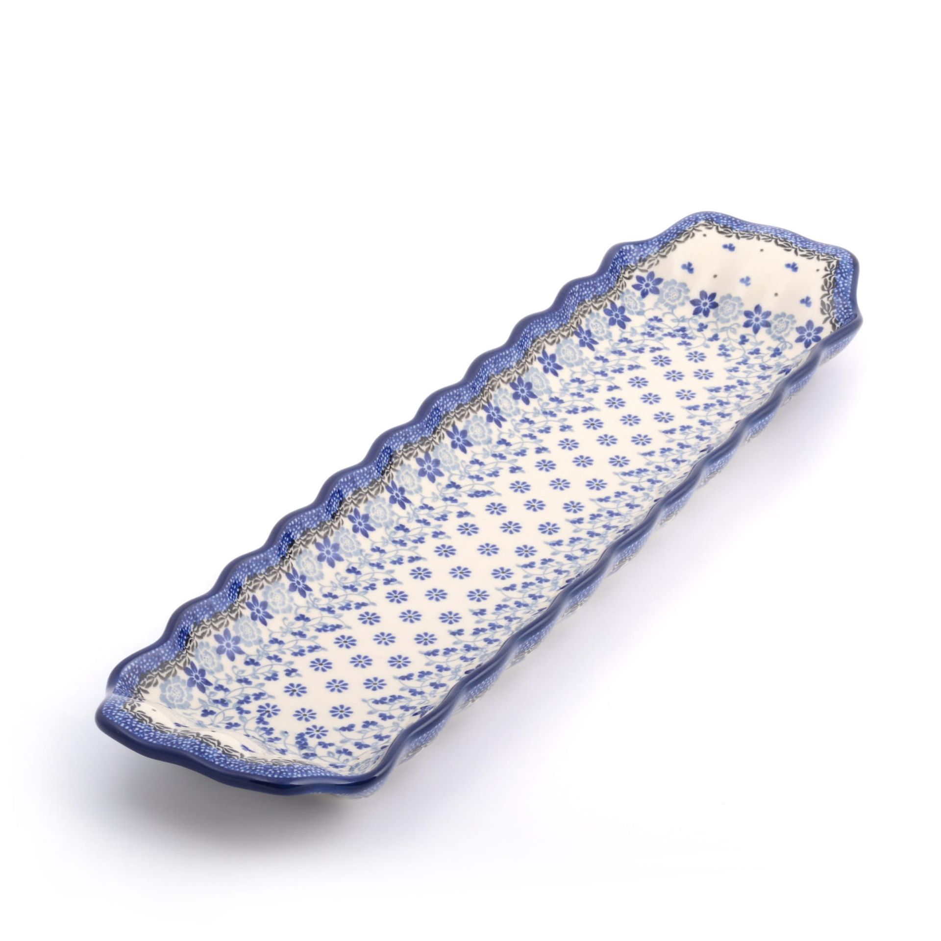 Bunzlau Castle Baquette schaal Belle Fleur