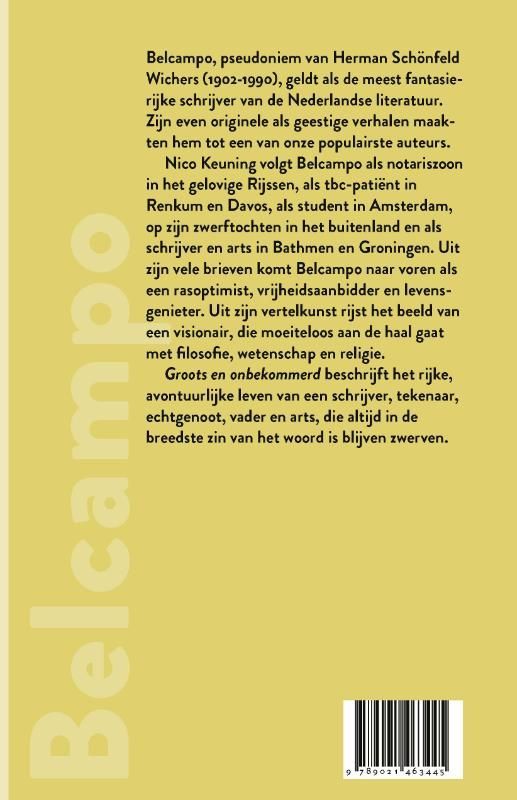 Nico Keuning; Groots en onbekommerd