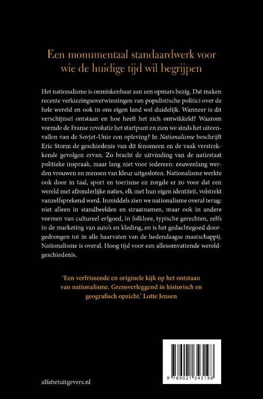 Eric Storm; Nationalisme