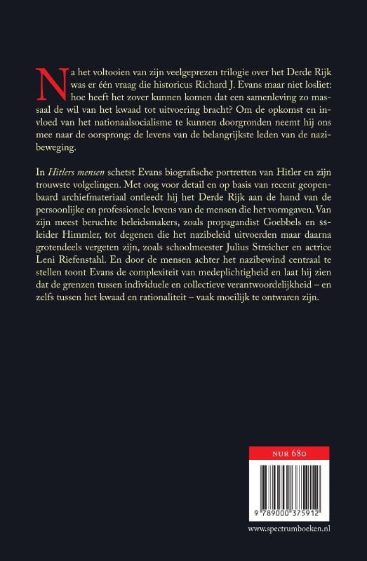 Richard Evans; Hitlers mensen