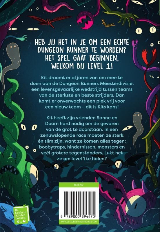 Kieran Larwood; Dungeon Runners - Level 1: De grot