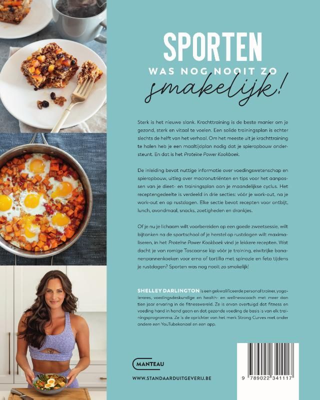Shelley Darlington; Proteïne Power Kookboek voor een krachtiger en fitter lichaam
