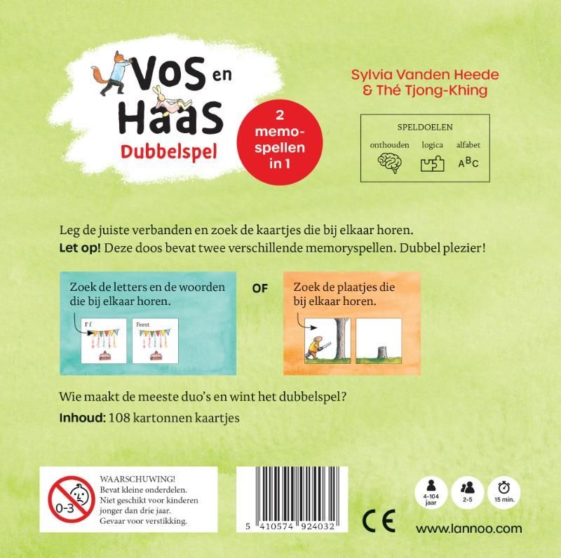 Vos en Haas - Dubbelspel
