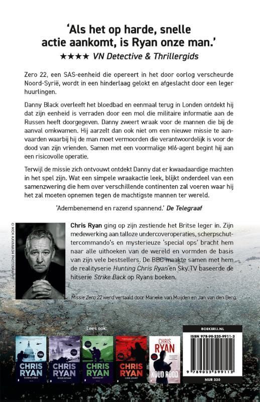 Chris Ryan; Missie Zero 22