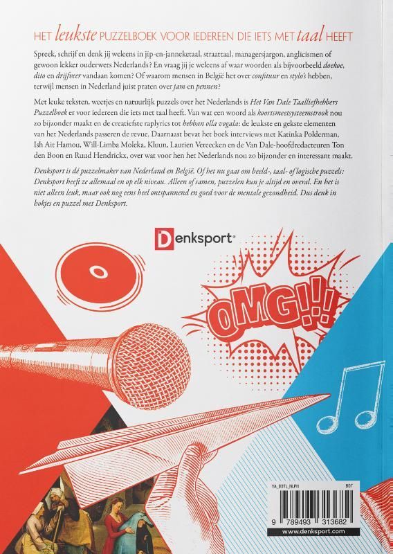 Denksport - Het Van Dale Taalliefhebbers Puzzelboek