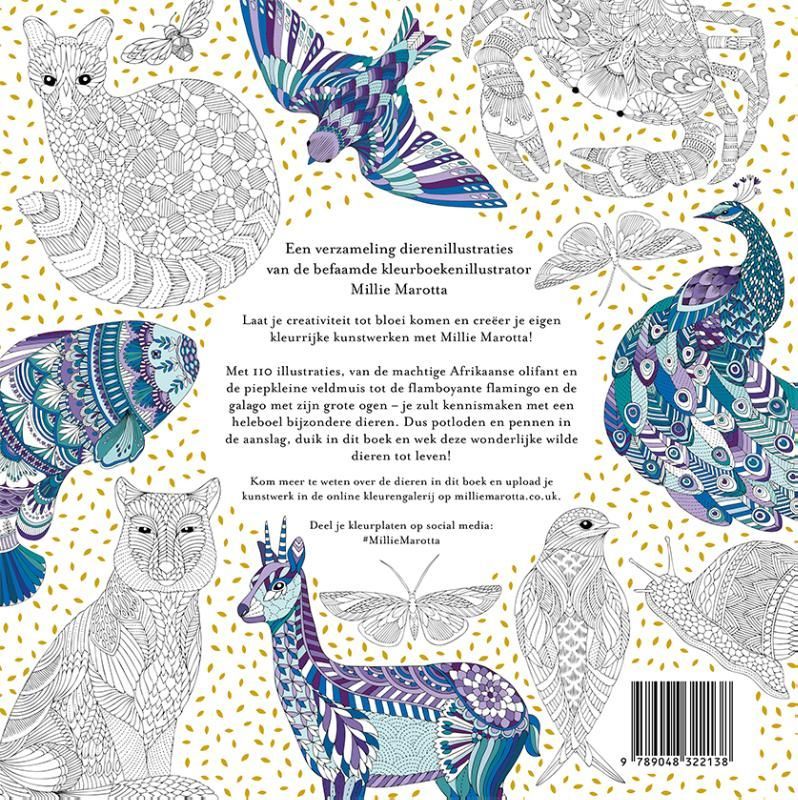 Mille Marotta; Kleurboek Mille Marotta - Wonderlijke wildernis