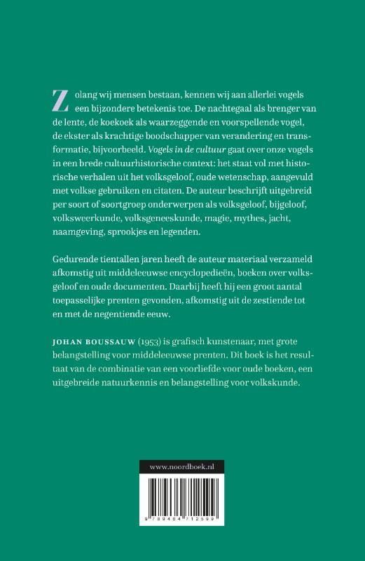 Johan Boussauw; Vogels in de natuur