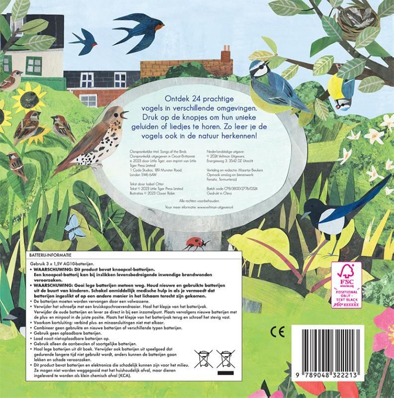 Isabel Otter; 24 unieke vogelgeluiden & liedjes